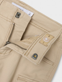 NAME IT Twill Shorts Ryan Oxford Tan